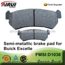 D1036-7939 OE qualidade freio pad para carro japonês (OE NO.:96405131)